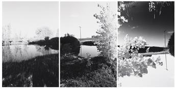 ROBERT ADAMS (1937- ) Listening to the River, a triptych.